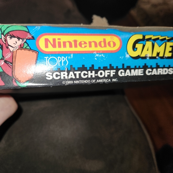 NWT 1989 TOPPS Nintendo Game Packs Wax Packs Box, 48 sealed packs - Picture 3 of 3